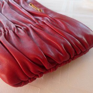 *SOLD* MICHAEL KORS Webster Leather Wallet Clutch Strap